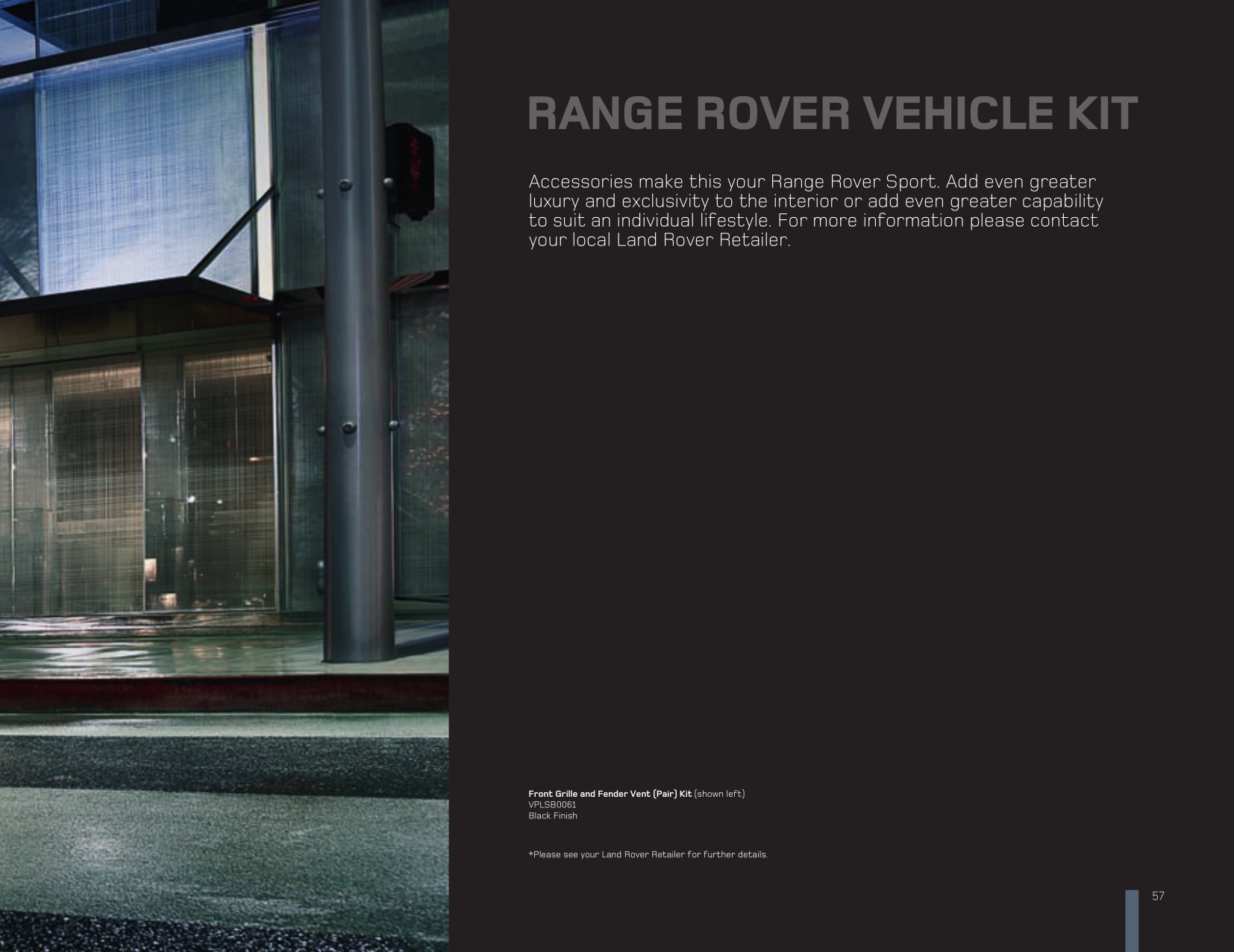 2011 Range Rover Sport Brochure Page 40